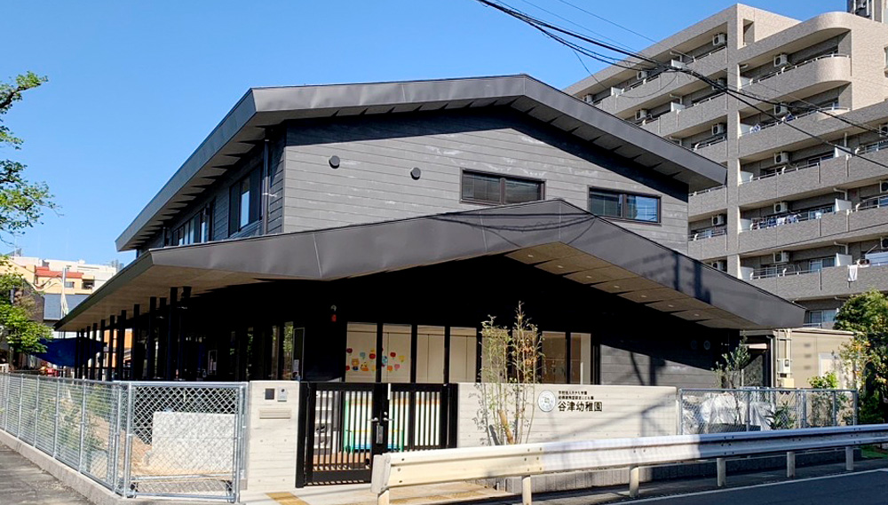 谷津幼稚園のキャンパス